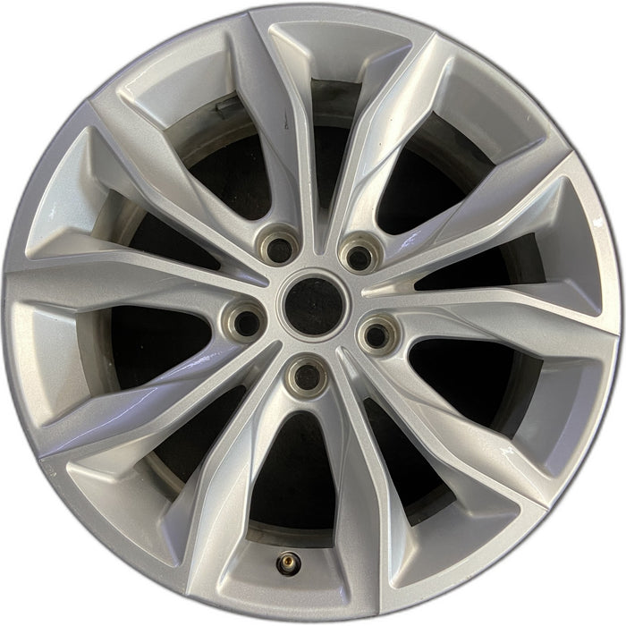 17" MALIBU 19-25 aluminum, 17x7.5 Original OEM Wheel Rim - Front View