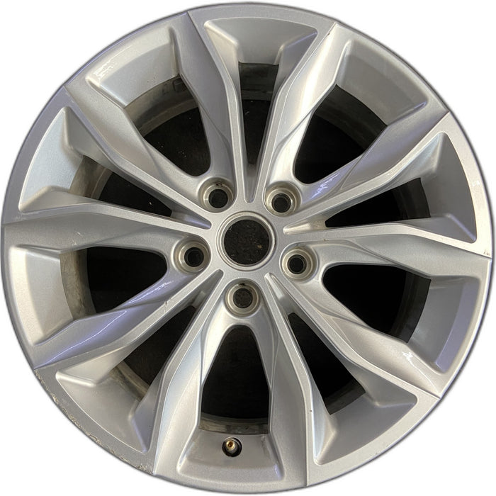 17" MALIBU 19-25 aluminum, 17x7.5 Original OEM Wheel Rim - Front View