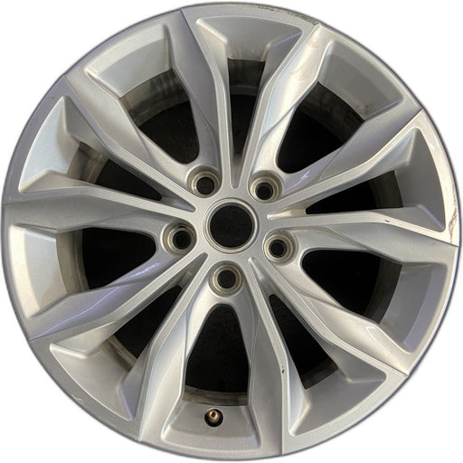 17" MALIBU 19-25 aluminum, 17x7.5 Original OEM Wheel Rim - Front View
