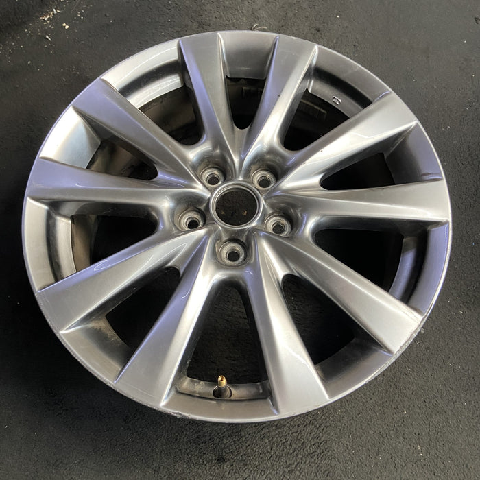 18" MAZDA 3 19-22 18x7 , 10 spoke, metallic silver Original OEM Wheel Rim - View 7