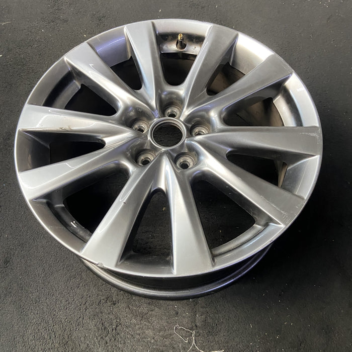 18" MAZDA 3 19-22 18x7 , 10 spoke, metallic silver Original OEM Wheel Rim - View 8