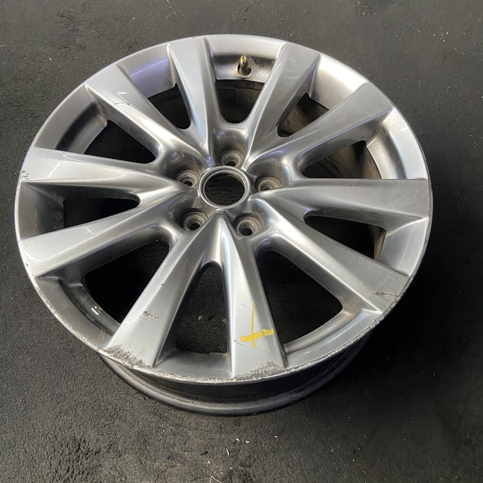 18" MAZDA 3 19-22 18x7 , 10 spoke, metallic silver Original OEM Wheel Rim - View 8