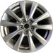 18" MAZDA 3 19-22 18x7 , 10 spoke, metallic silver Original OEM Wheel Rim - Front View