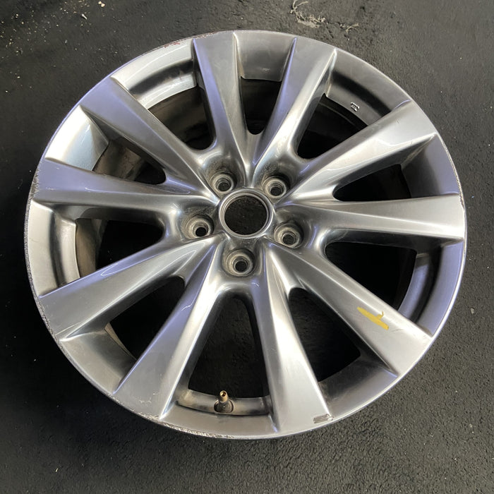 18" MAZDA 3 19-22 18x7 , 10 spoke, metallic silver Original OEM Wheel Rim - View 7