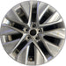 19" MIRAI 21-26 19x8 , silver Original OEM Wheel Rim - Front View