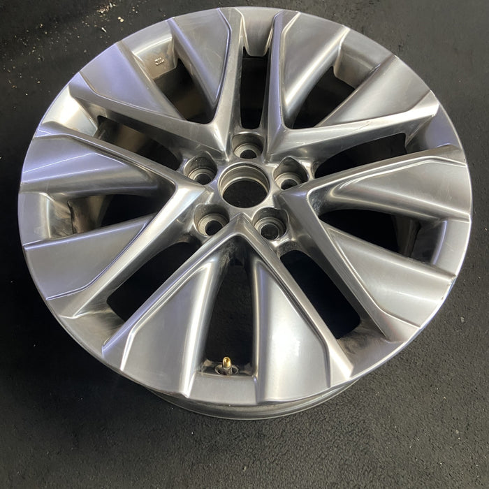 19" MIRAI 21-26 19x8 , silver Original OEM Wheel Rim - View 7