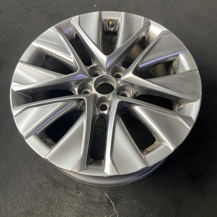 19" MIRAI 21-26 19x8 , silver Original OEM Wheel Rim - View 8