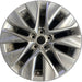 19" MIRAI 21-26 19x8 , silver Original OEM Wheel Rim - Front View