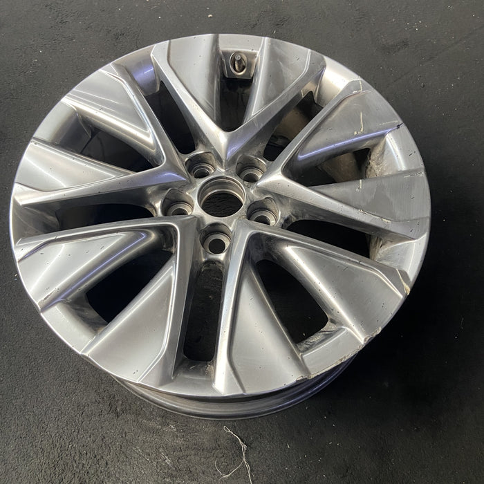 19" MIRAI 21-26 19x8 , silver Original OEM Wheel Rim - View 8