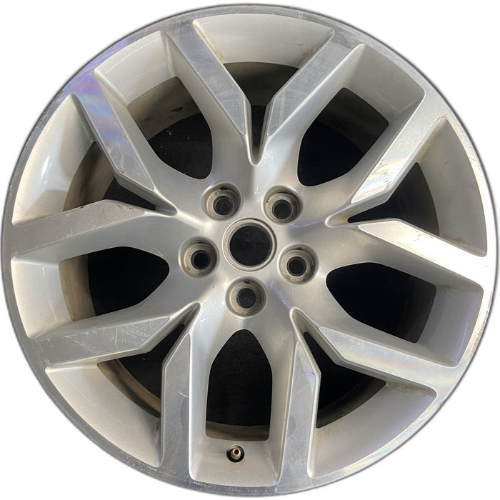 19" IMPALA 14-15 VIN 1 , 19x8.5, machined finish Original OEM Wheel Rim - Front View