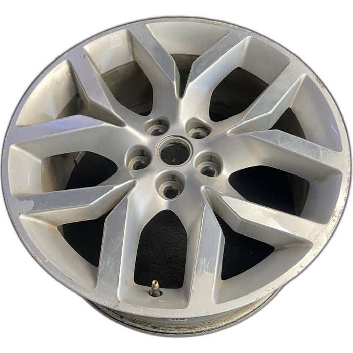 19" IMPALA 14-15 VIN 1 , 19x8.5, machined finish Original OEM Wheel Rim - Front View