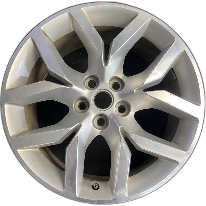 19" IMPALA 14-15 VIN 1 , 19x8.5, machined finish Original OEM Wheel Rim - Front View