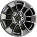 20" SEQUOIA 24-26 20x8, 6 Y spoke, black Original OEM Wheel Rim - Front View