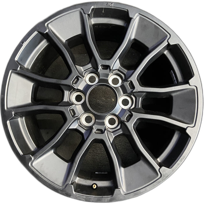 20" SEQUOIA 24-26 20x8, 6 Y spoke, black Original OEM Wheel Rim - Front View
