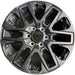 20" SEQUOIA 23-26 20x8, open spoke , matte black Original OEM Wheel Rim - Front View