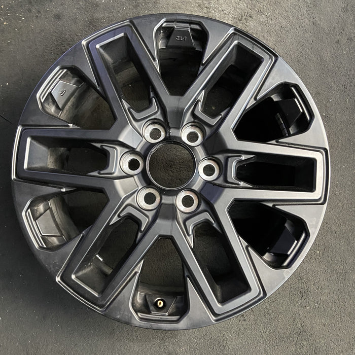 20" SEQUOIA 23-26 20x8, open spoke , matte black Original OEM Wheel Rim - Additional View
