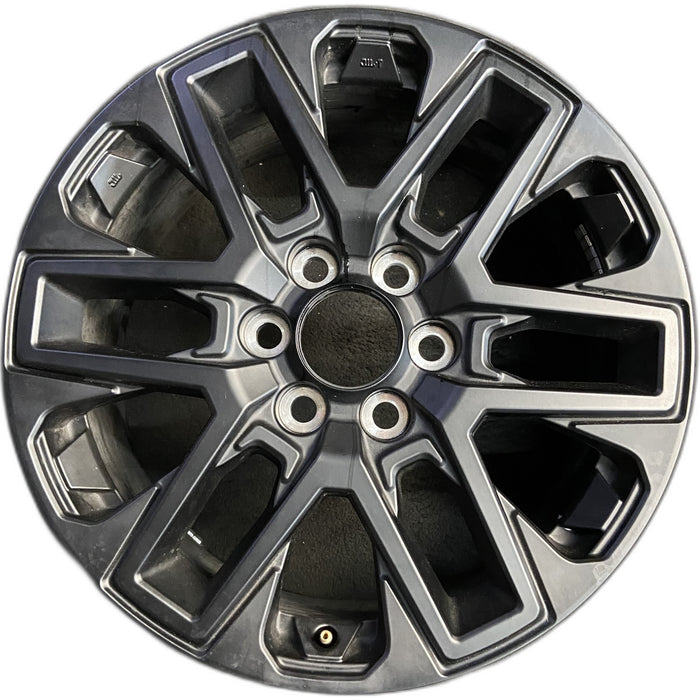 20" SEQUOIA 23-26 20x8, open spoke , matte black Original OEM Wheel Rim - Front View