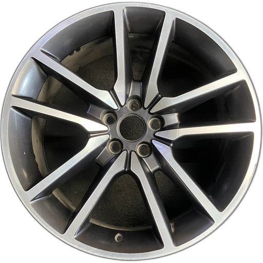 20" CHALLENGER 20 20x8 , , V spoke Original OEM Wheel Rim - Front View
