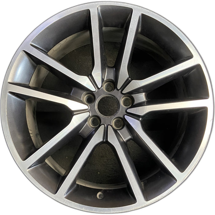 20" CHALLENGER 20 20x8 , , V spoke Original OEM Wheel Rim - Front View