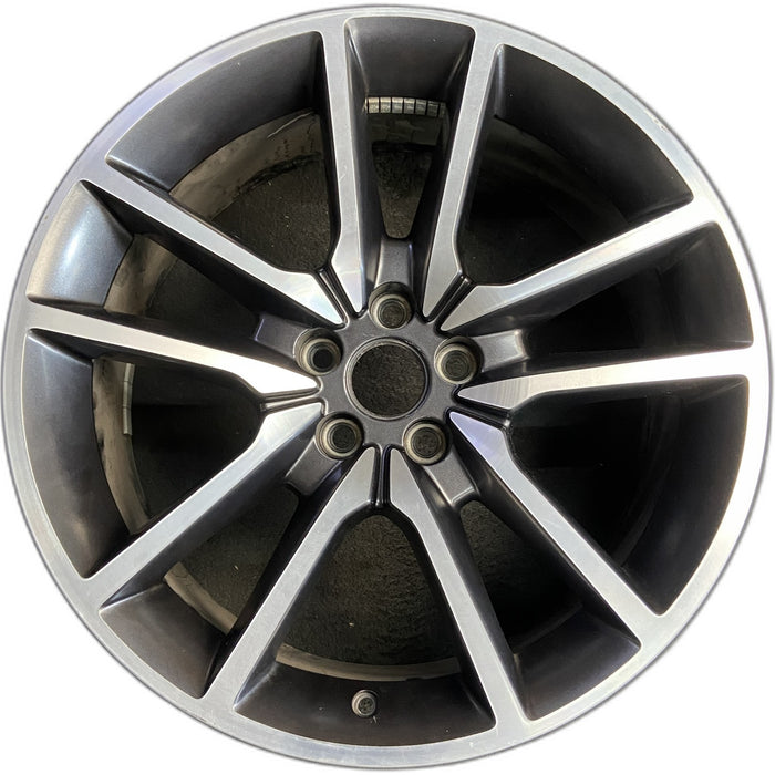 20" CHALLENGER 20 20x8 , , V spoke Original OEM Wheel Rim - Front View