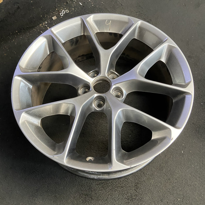 20" CHALLENGER 19-20 20x8 , , Y spoke, , silver Original OEM Wheel Rim - View 7