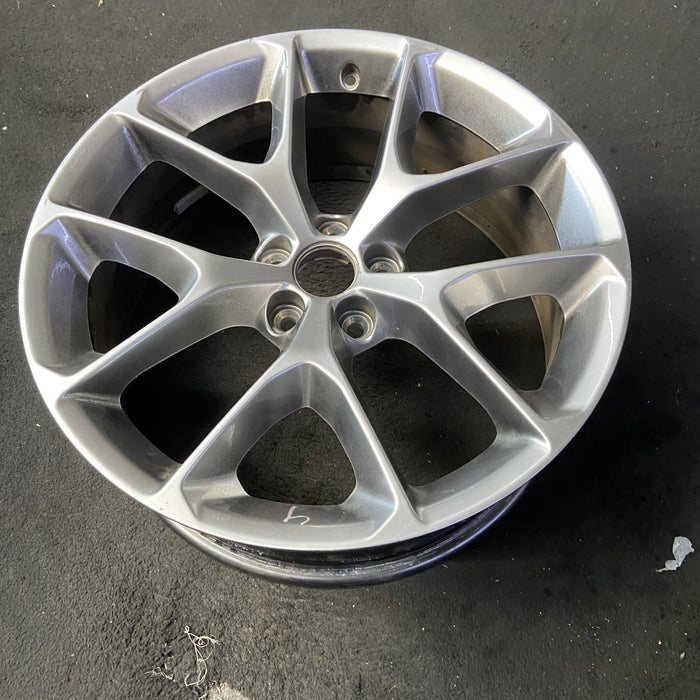 20" CHALLENGER 19-20 20x8 , , Y spoke, , silver Original OEM Wheel Rim - View 8