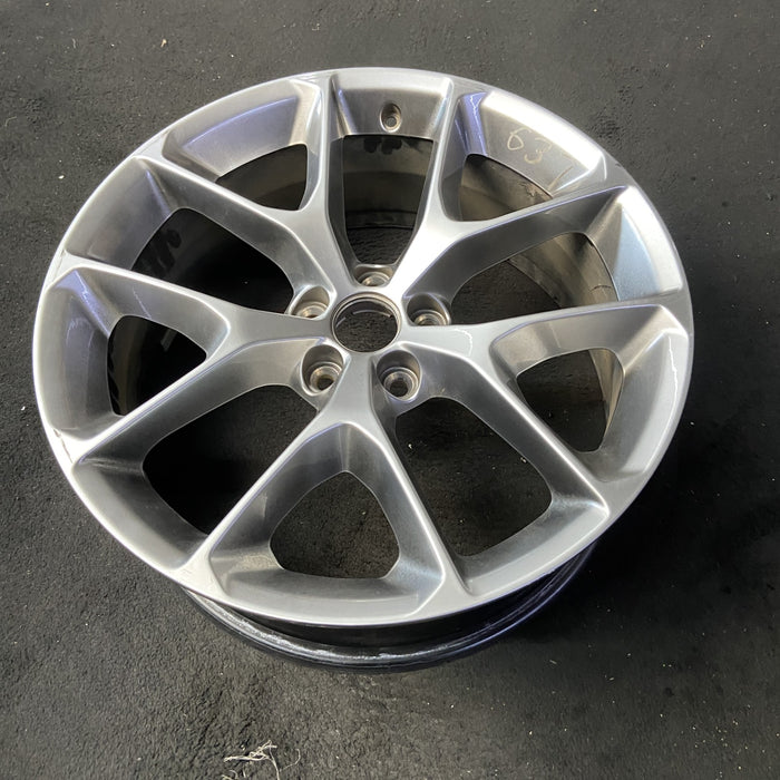 20" CHALLENGER 19-20 20x8 , , Y spoke, , silver Original OEM Wheel Rim - View 8