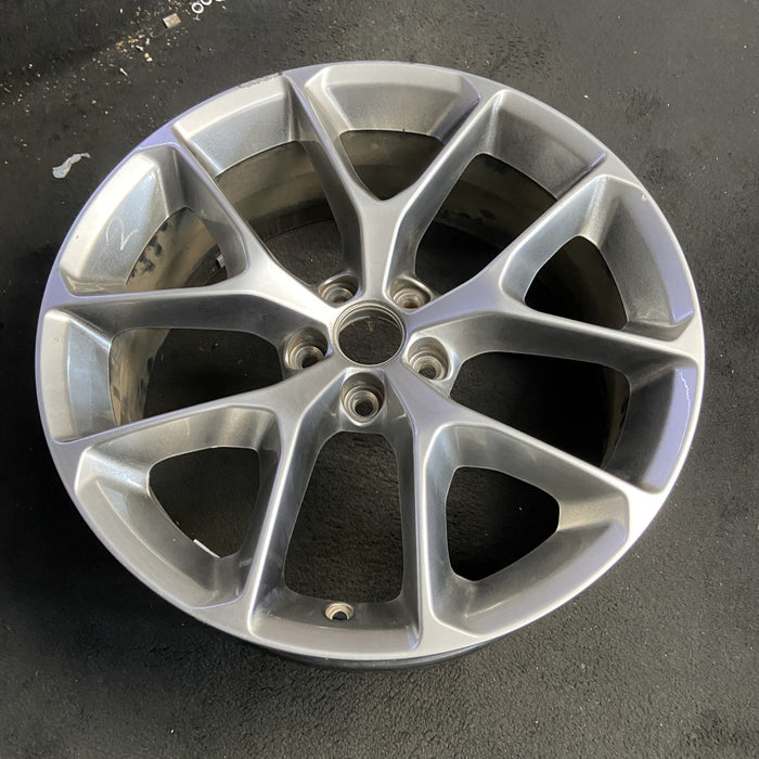 20" CHALLENGER 19-20 20x8 , , Y spoke, , silver Original OEM Wheel Rim - View 7