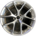 20" CHALLENGER 19-20 20x8 , , Y spoke, , silver Original OEM Wheel Rim - Front View
