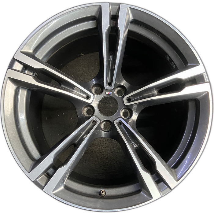 19" BMW M5 18-23 19x10.5, Original OEM Wheel Rim - Front View
