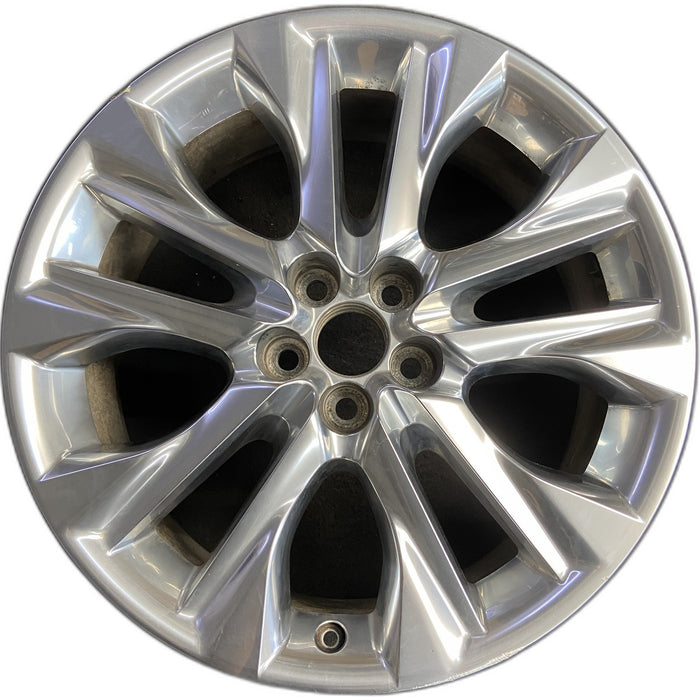 20" HIGHLANDER 20-22 20x8 , 10 spoke Original OEM Wheel Rim - Front View