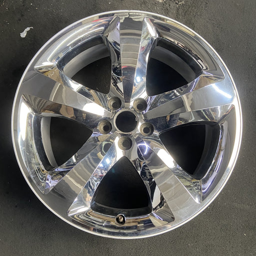 20" CHALLENGER 11-12 20x8, , chrome clad, lug nut centered between spokes - Additional View