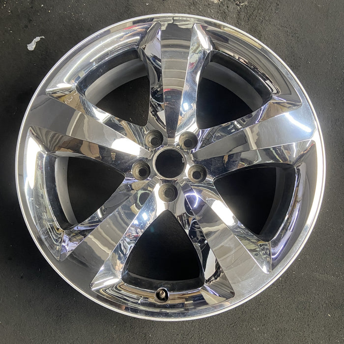 20" CHALLENGER 11-12 20x8, , chrome clad, lug nut centered between spokes - Additional View