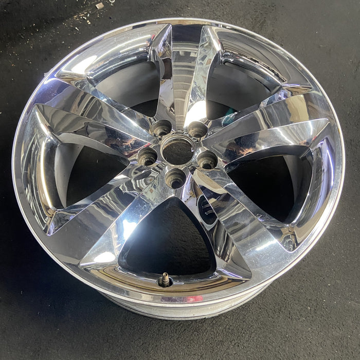 20" CHALLENGER 11-12 20x8, , chrome clad, lug nut centered between spokes - View 7