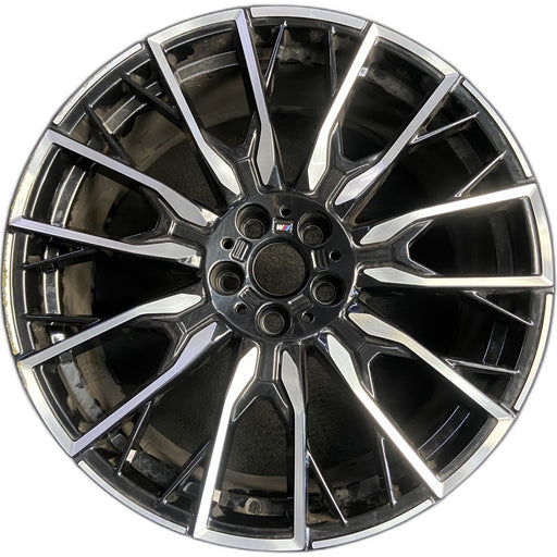 20" I4 22-26 20x8.5 Original OEM Wheel Rim - Front View