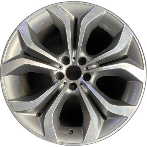 20" BMW X5 11-13 20x11 , 5 spoke, Y spoke, open spoke face Original OEM Wheel - Front View