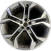 21" BMW X5 21 21x10.5, , wide spoke end, dark gray Original OEM Wheel Rim - Front View