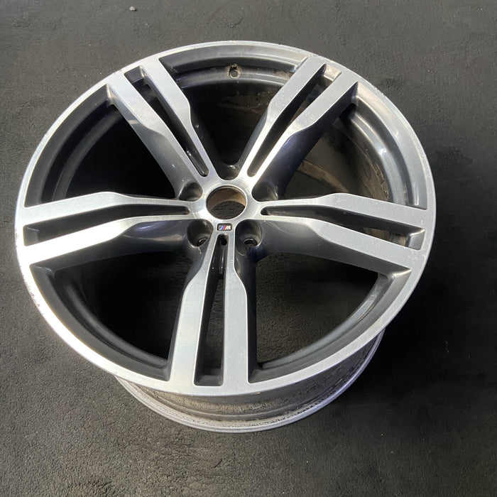 20" 640i GT 19 20x10, 5 spoke, double spoke Original OEM Wheel Rim - View 8