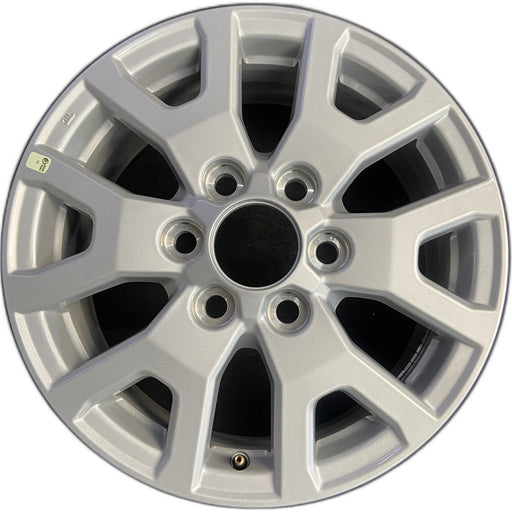 17" TACOMA 24-26 17x7, alloy Original OEM Wheel Rim - Front View