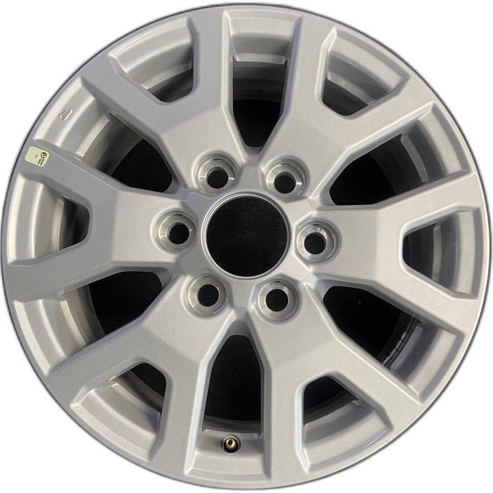 17" TACOMA 24-26 17x7, alloy Original OEM Wheel Rim - Front View