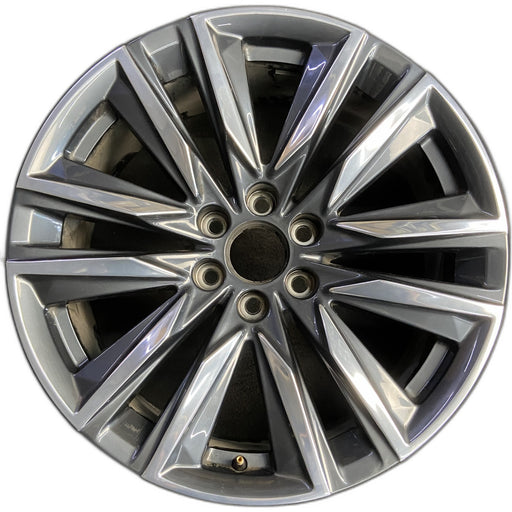22" ESCALADE 21-23 22x9, 12 spoke, opt SMD Original OEM Wheel Rim - Front View