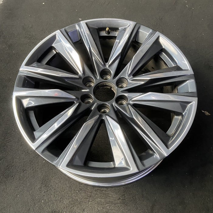 22" ESCALADE 21-23 22x9, 12 spoke, opt SMD Original OEM Wheel Rim - View 8