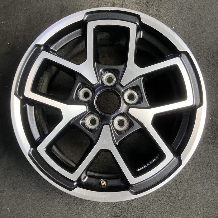 17" GLADIATOR 24 , aluminum, open spoke, machined face with black pockets - Additional View
