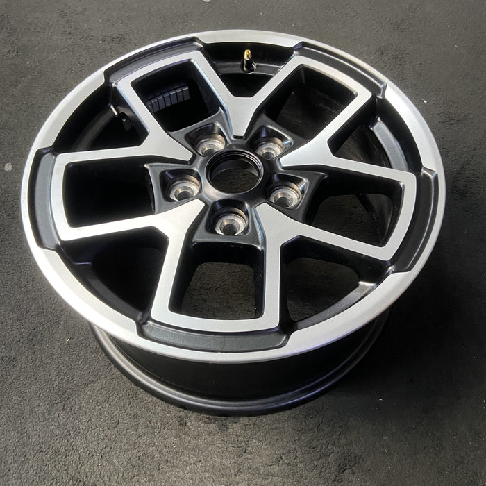 17" GLADIATOR 24 , aluminum, open spoke, machined face with black pockets - View 8