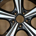 18" CIVIC 14-15 18x7.5 , 5 bent spoke REPLACEMENT OEM Style Wheel Rim - Angle View