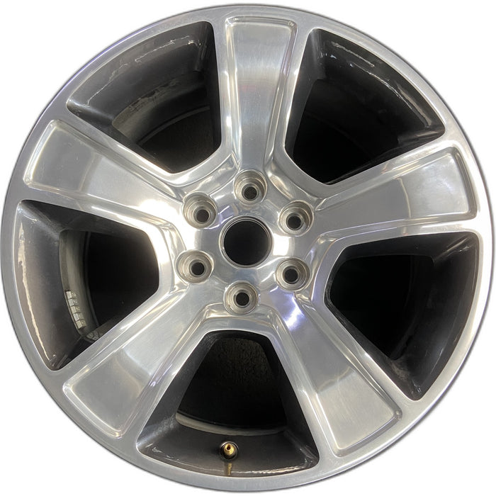 20" DODGE 1500 PICKUP 19-21 , 20x9, , 5 spoke, opt WRF Original OEM Wheel Rim - Front View