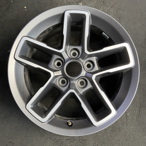 17" GLADIATOR 24 , aluminum, open spoke, machined face with gray pockets - Additional View