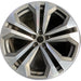 22" Q8 19-22 22x10 , , double spoke Original OEM Wheel Rim - Front View