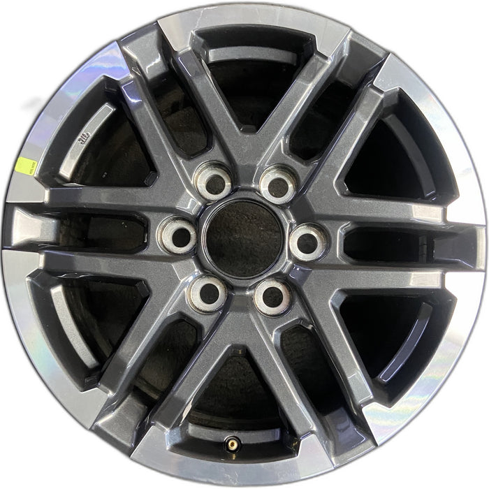 18" TACOMA 24-26 18x7.5, 6 Y spoke Original OEM Wheel Rim - Front View