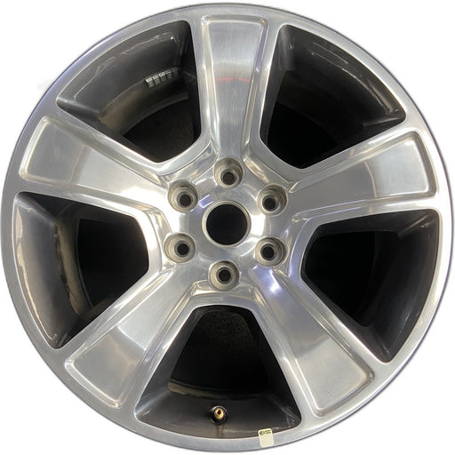20" DODGE 1500 PICKUP 19-21 , 20x9, , 5 spoke, opt WRF Original OEM Wheel Rim - Front View